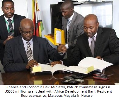 Zim receives $53 million grant from AfDB 